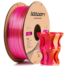 Aceaddity Silk Magic PLA 3D Printer Filament Dual Color