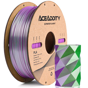 Aceaddity Silk Magic PLA 3D Printer Filament Dual Color